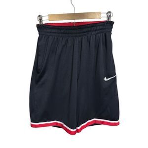 Nike Dri-FIT Classic Basketball Shorts Men's Sz M AQ5600-010 Black/White/Red New